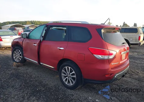 2013 Nissan Pathfinder Sl from USA, damaged, VIN 5N1AR2MM8DC676358